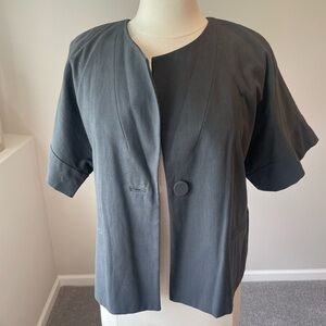 Club Monaco Gray Blazer Modern Minimalist Design